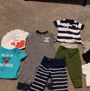 9 Piece Lot Boys 6 Month Clothing